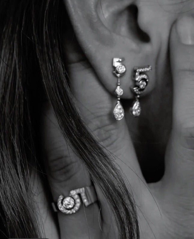 Ch**el earrings